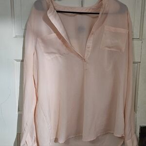 Elegant Pink Women's Blouse